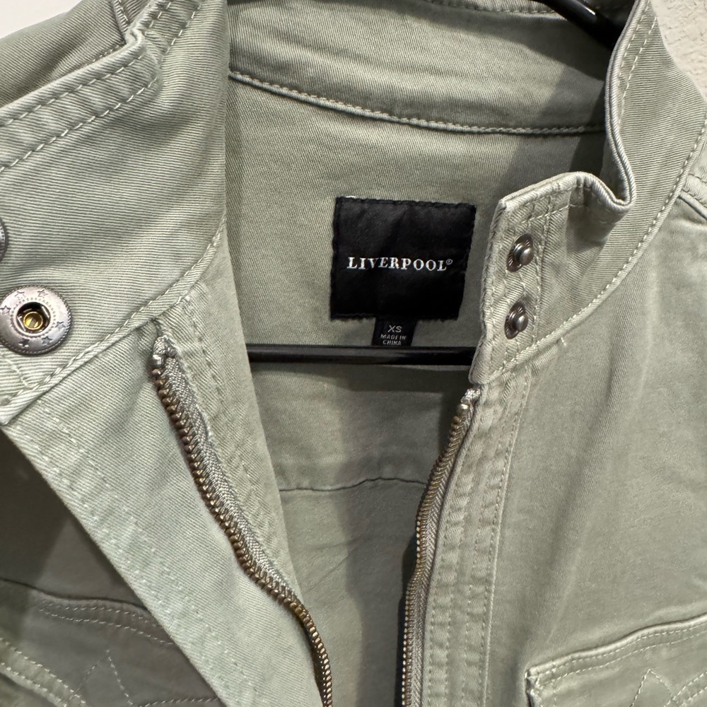 Liverpool Light Green Jacket